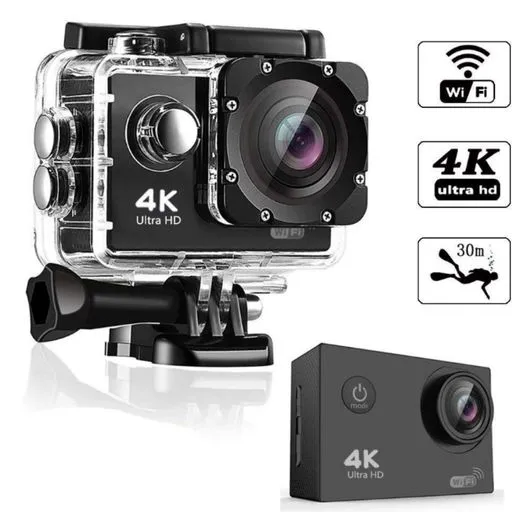 CAMARA SPORT 4K GOPRO + CASE ACUATICO