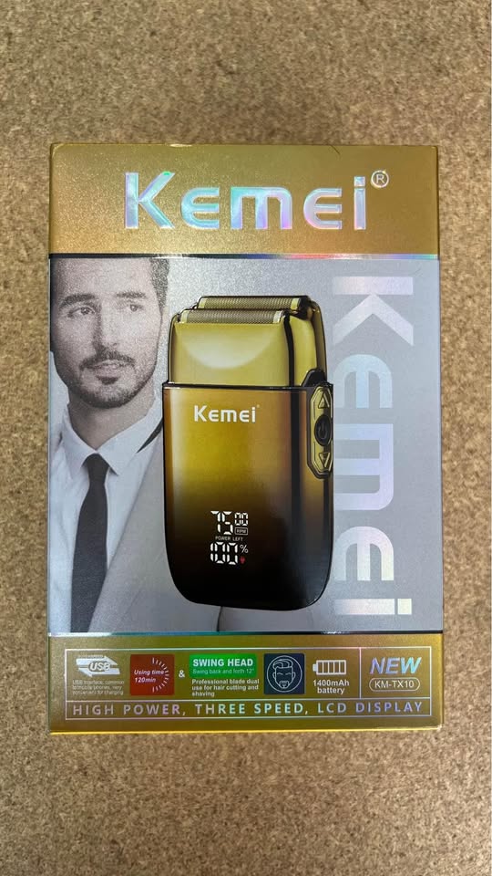 RASURADORA PREMIUM KEMEI KM-TX10 7500 RPM