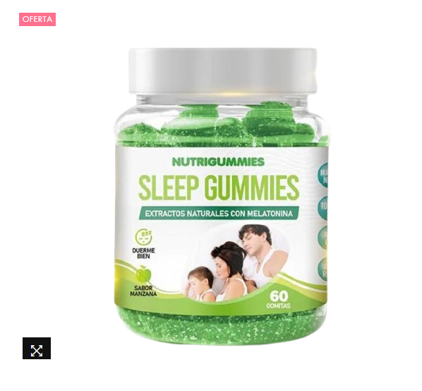 SLEEP GUMMIES • Gomitas con Melatonina y Valeriana• Para dormir profundo y recuperar la energía.